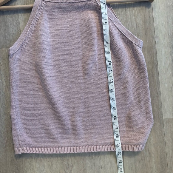 525 America sleeveless scoop neck sweater - Picture 3 of 6